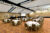 Meeting space in a banquet set up